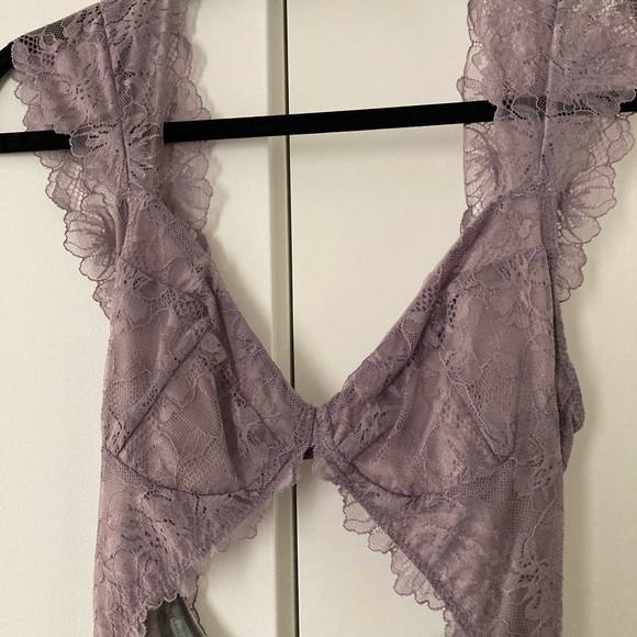 Free People Suddenly Fine Maxi Slip - Moss Combo - Picture 3 of 5